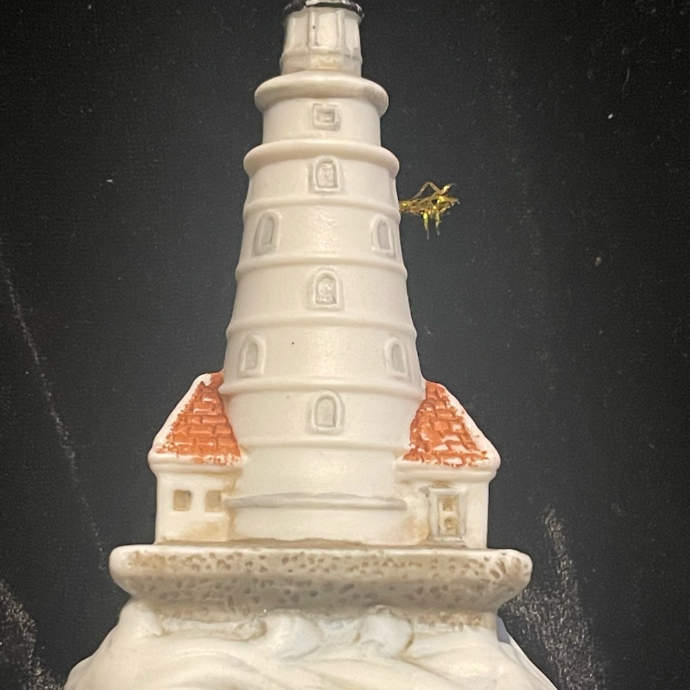 Ceramic Lighthouse Figurine